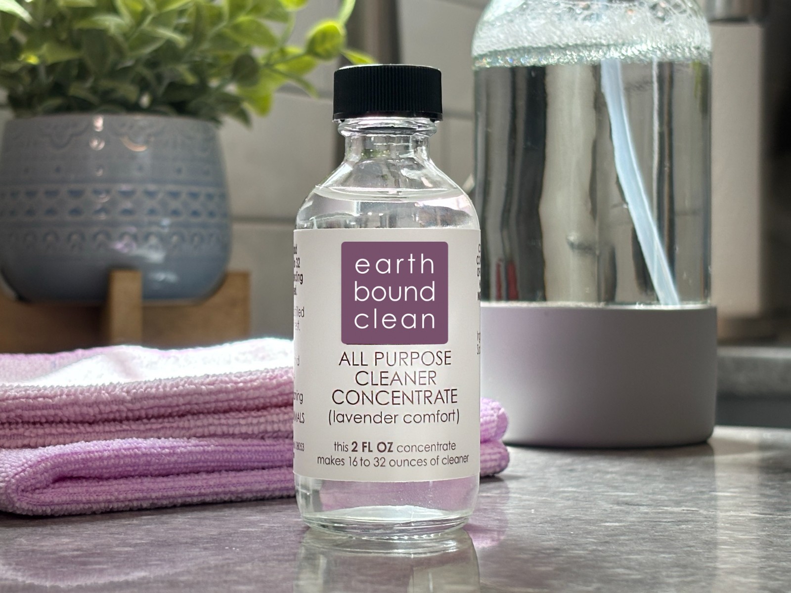 EARTH BOUND CLEAN All Purpose Cleaning Concentrate Kitchen Bathroom Non Toxic
