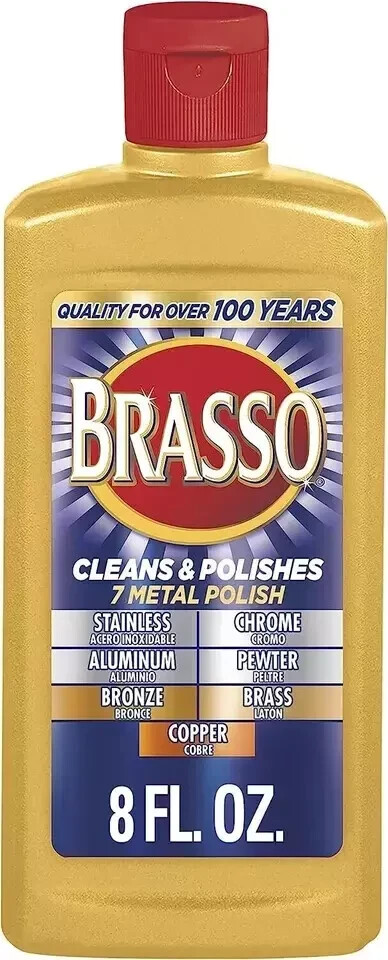Brasso-2660089334 Multi-Purpose Metal Polish, 8 oz Free Shipping