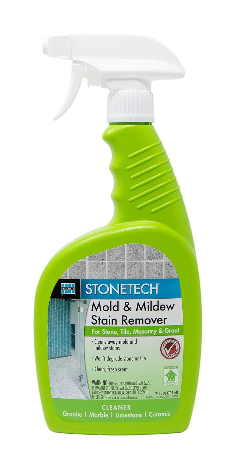 DuPont Mold Mildew Stain Remover Natural Stone Granite Marble Tile Cleaner Kit