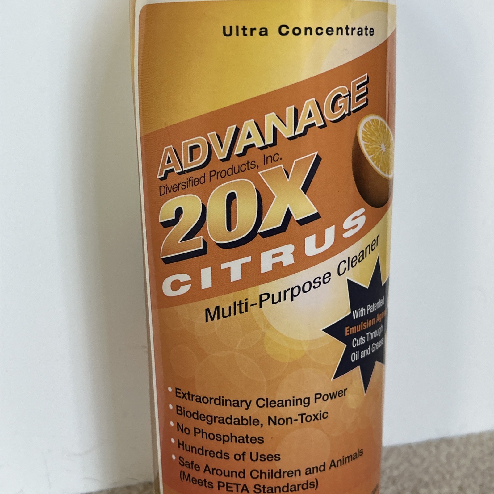 ADVANAGE 20X Cleaner All-Purpose Concentrate – Citrus 32 oz REFILL