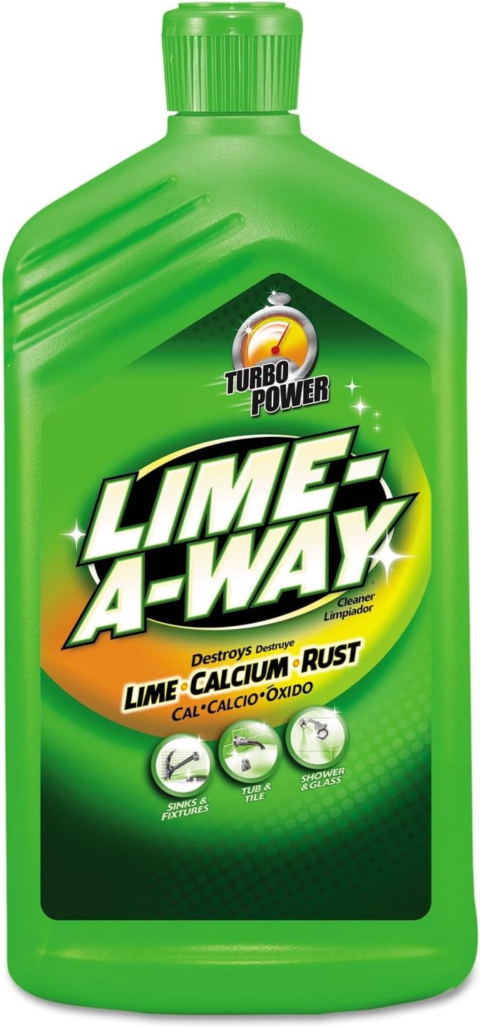 Hard Water Stain Remover Liquid, Removes Lime, Calcium & Rust