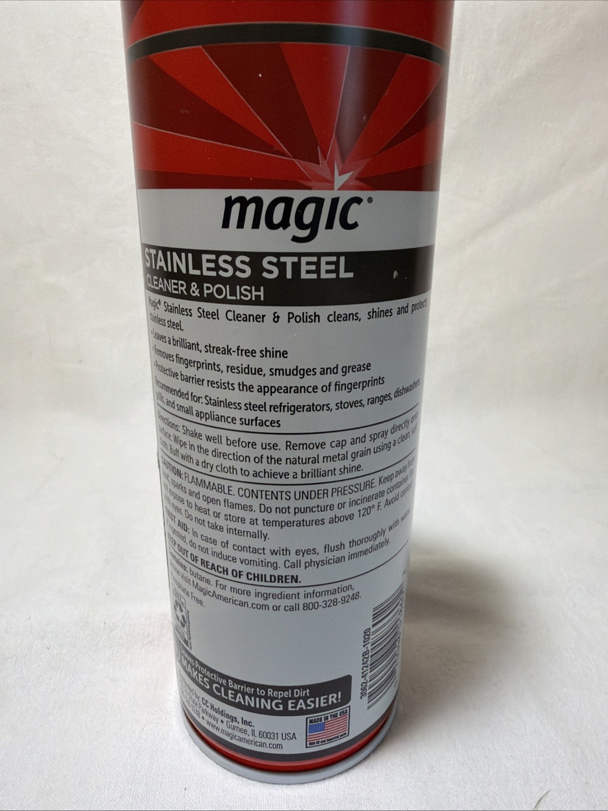 Magic Stainless Steel Cleaner Polish Refrigerator Sink Range