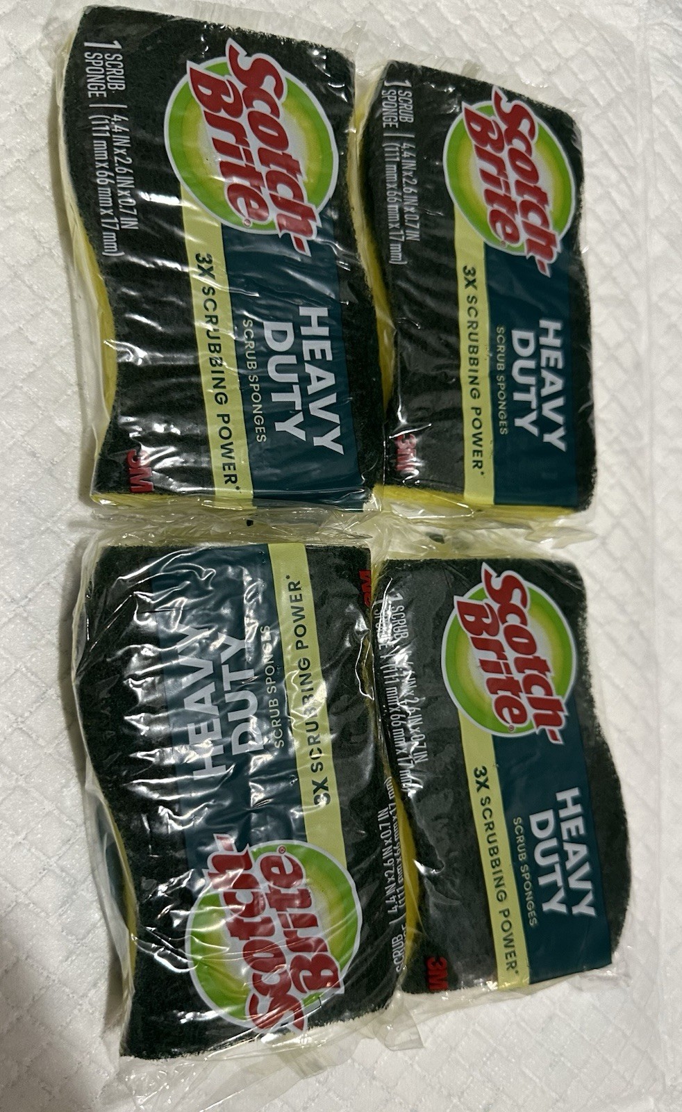 Scotch-Brite Heavy Duty Scour Pads, 8 Pack