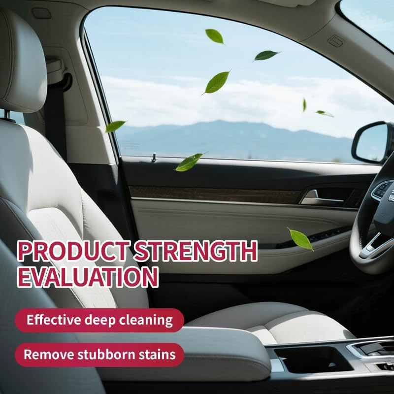 2Pcs Multi-Purpose Foam Cleaner for Car Interior Upholstery Cleaner Foam for Sea