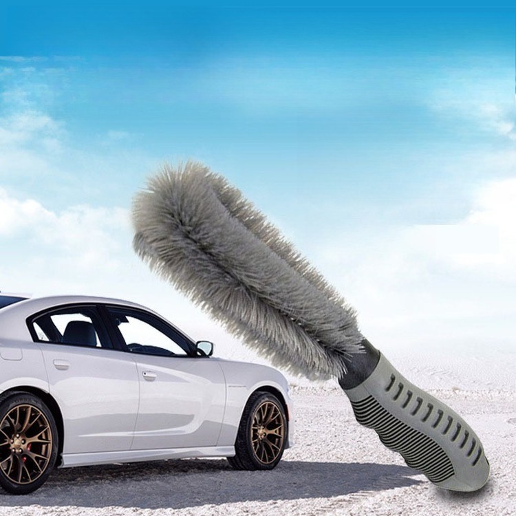 1pc Car Tire Cleaning Brush – Hub Cleaning Brush – Vehicle Cleaning Tool