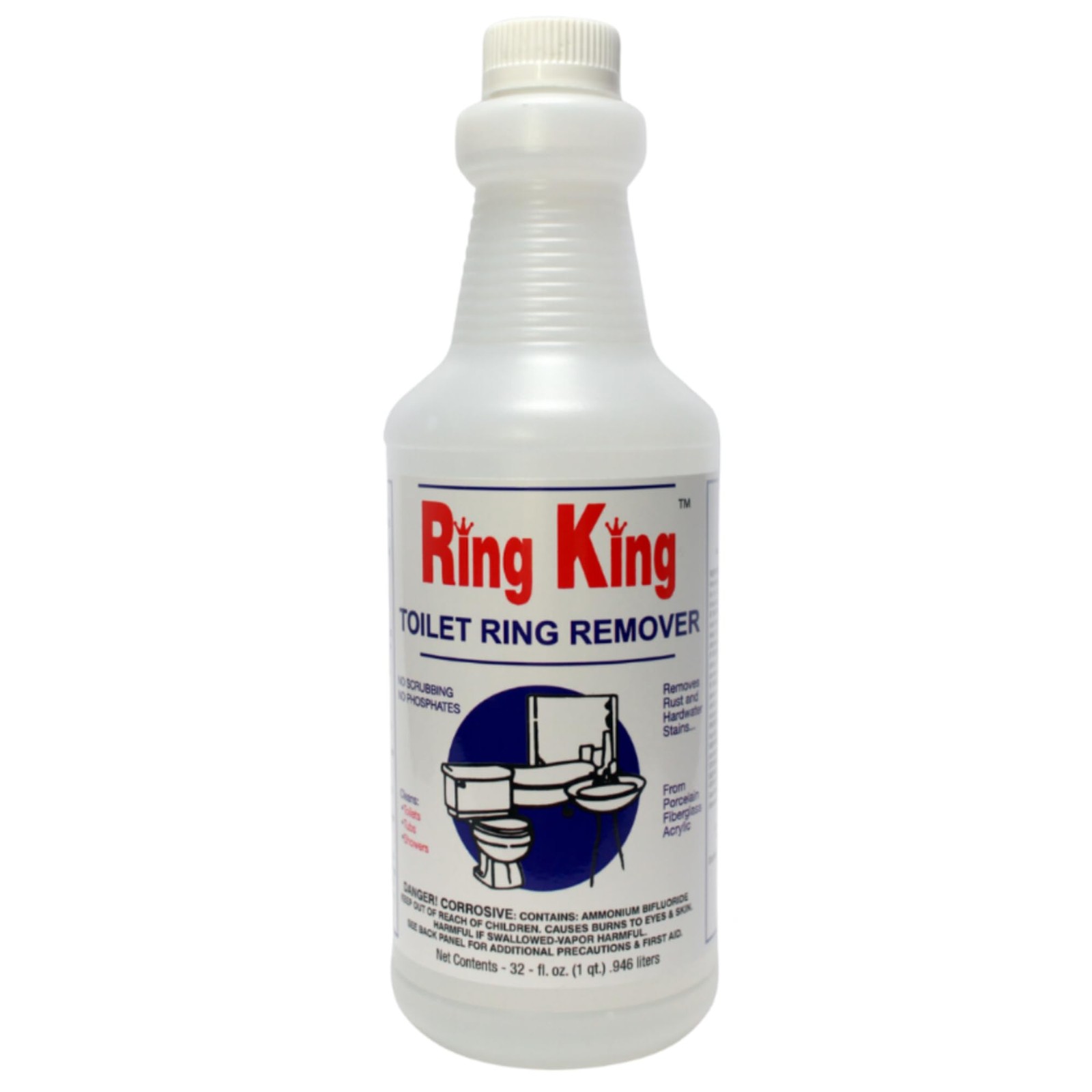 Ring King Toilet Bowl Cleaner Liquid 32oz