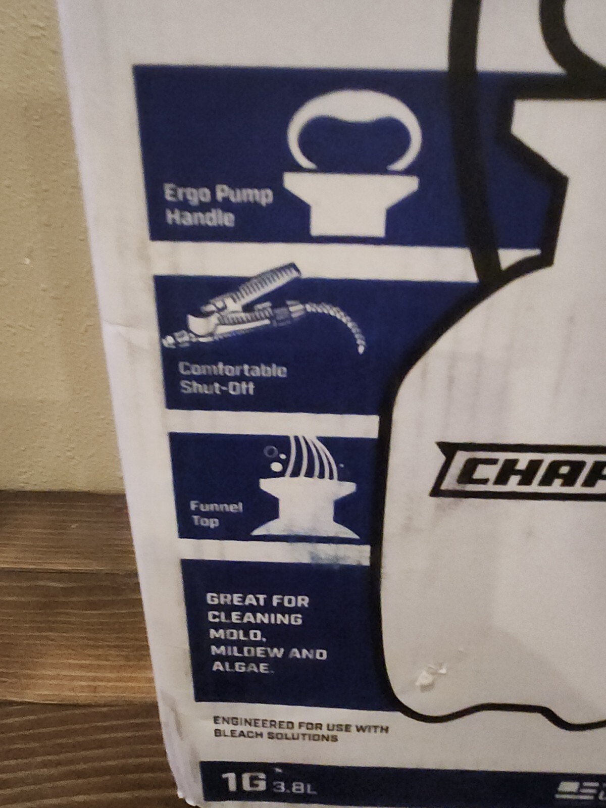 CHAPIN 20075 Handheld Sprayer,Polyethylene,1 gal. Item #126