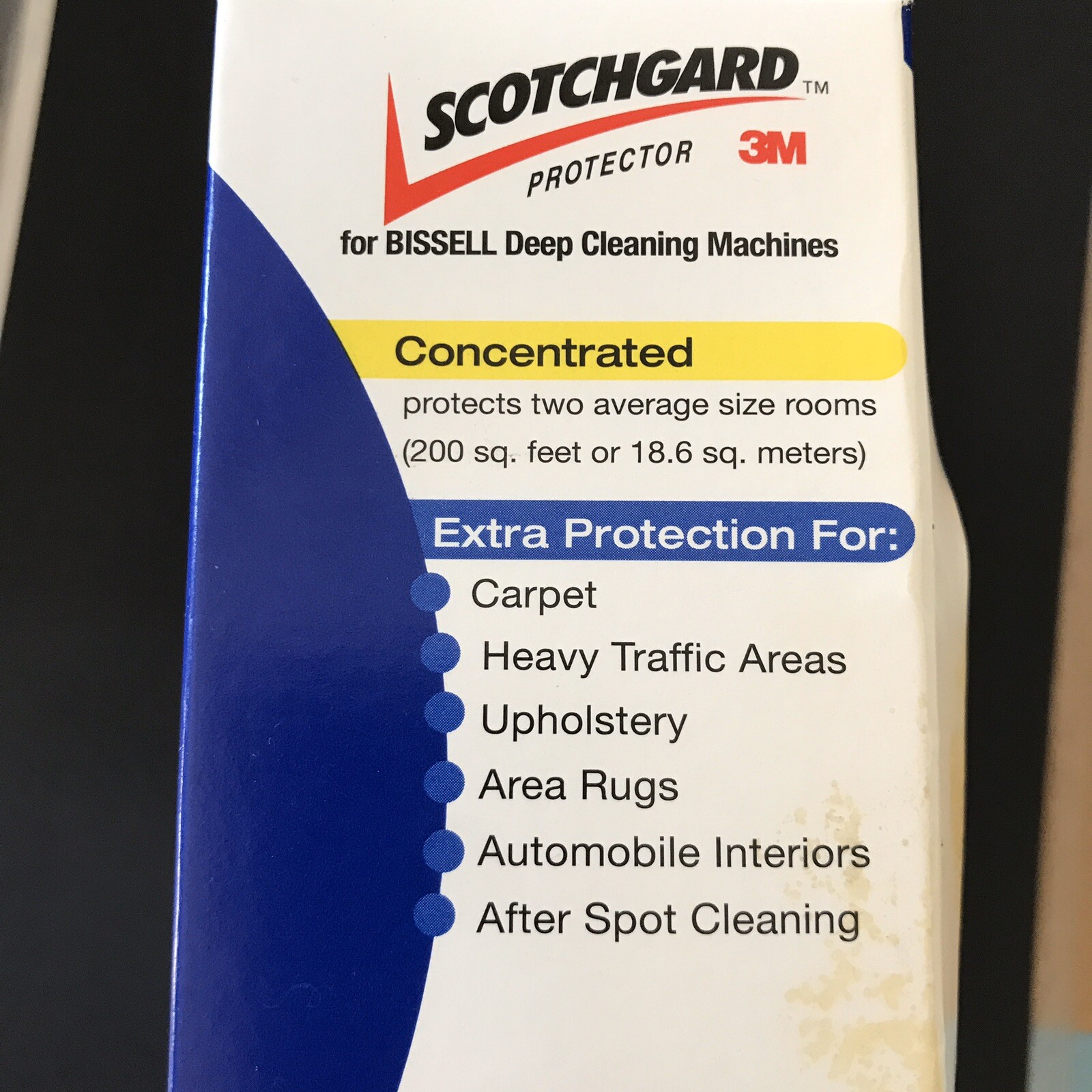 BISSELL Scotchgard Carpet Fabric 3M Extra Protection 8 OZ Protects 2 Rooms