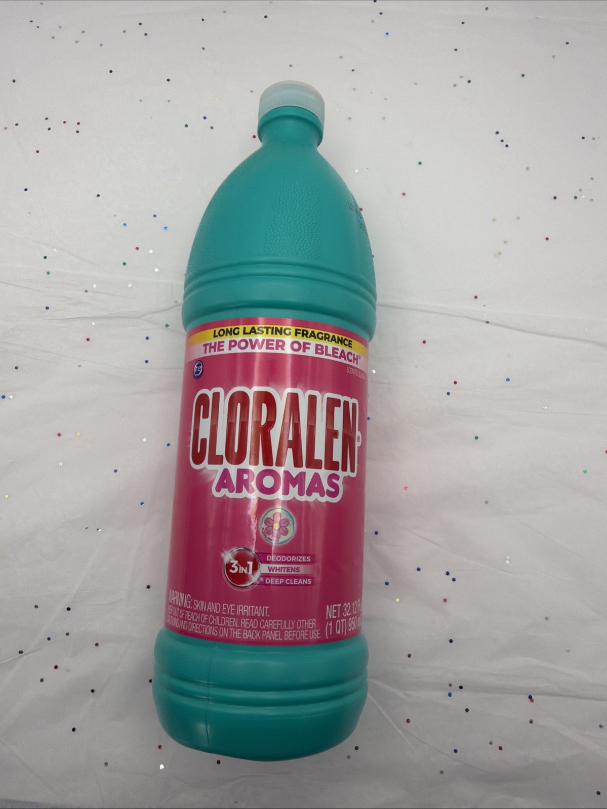 CLORALEN® Liquid Scented Bleach – Floral Fantasy 32.12 fl oz Lot Of 2