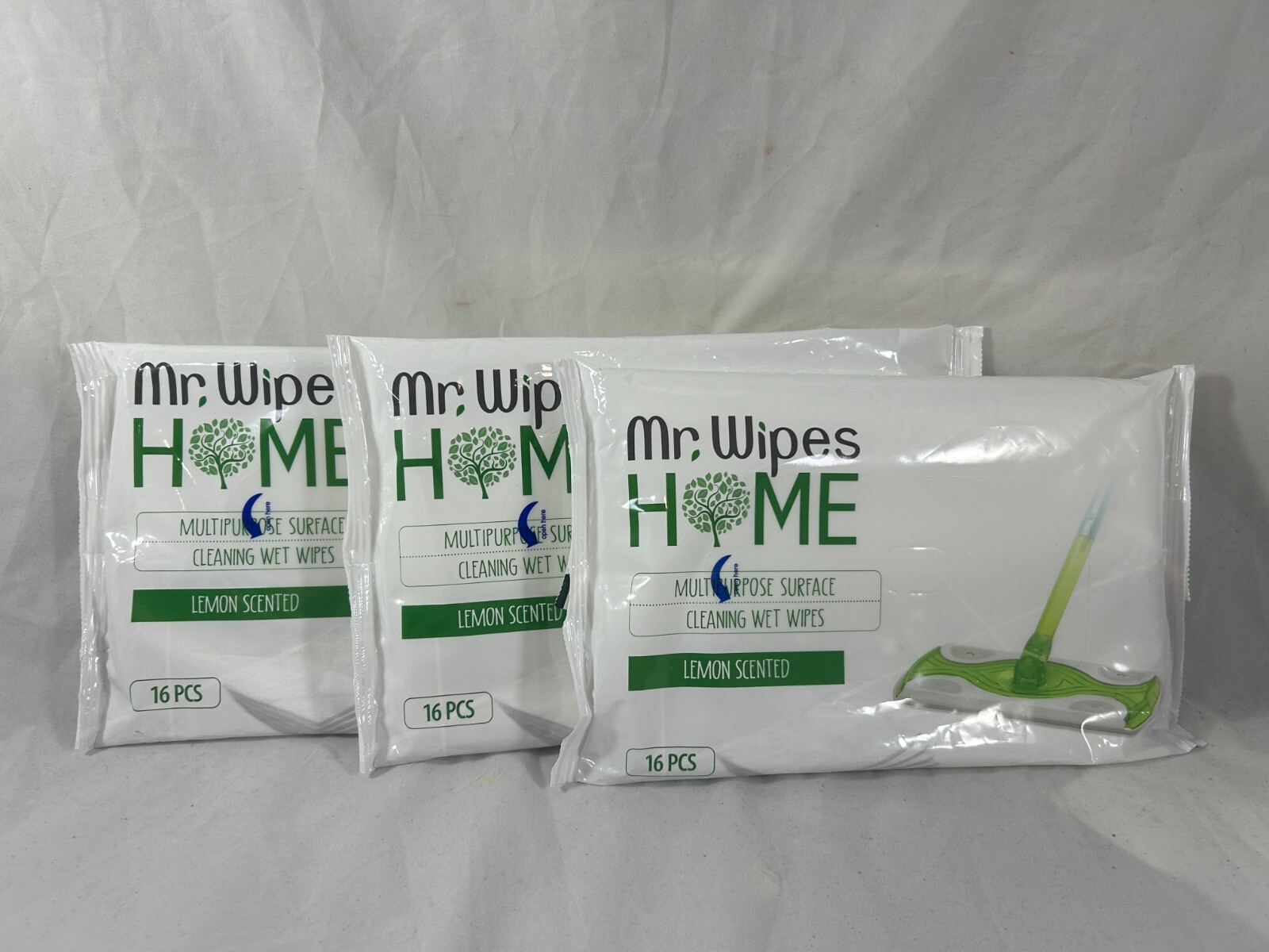 Farmasi Mr Wipes Home Multi Purpose Surface Cleaning Wet Wipes 3 Packs of 16