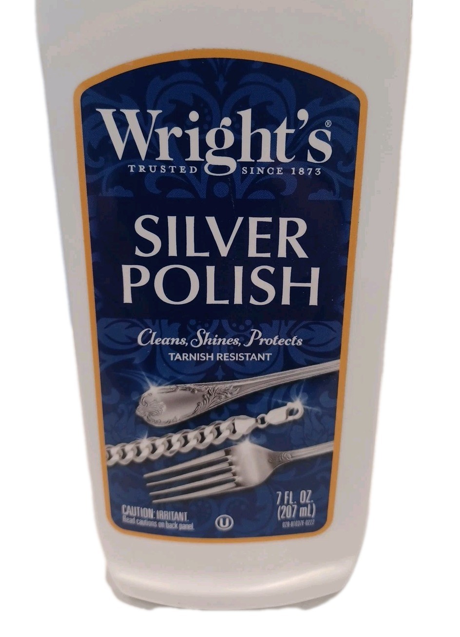 Wright’s Anti Tarnish Sterling silver, Silver Plate, Polish Cleaner 7 oz