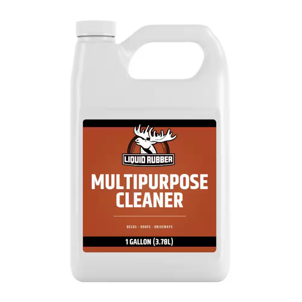 Liquid Rubber 1 Gal. Multipurpose Outdoor Cleaner for Wood, Concrete, Asphalt, B