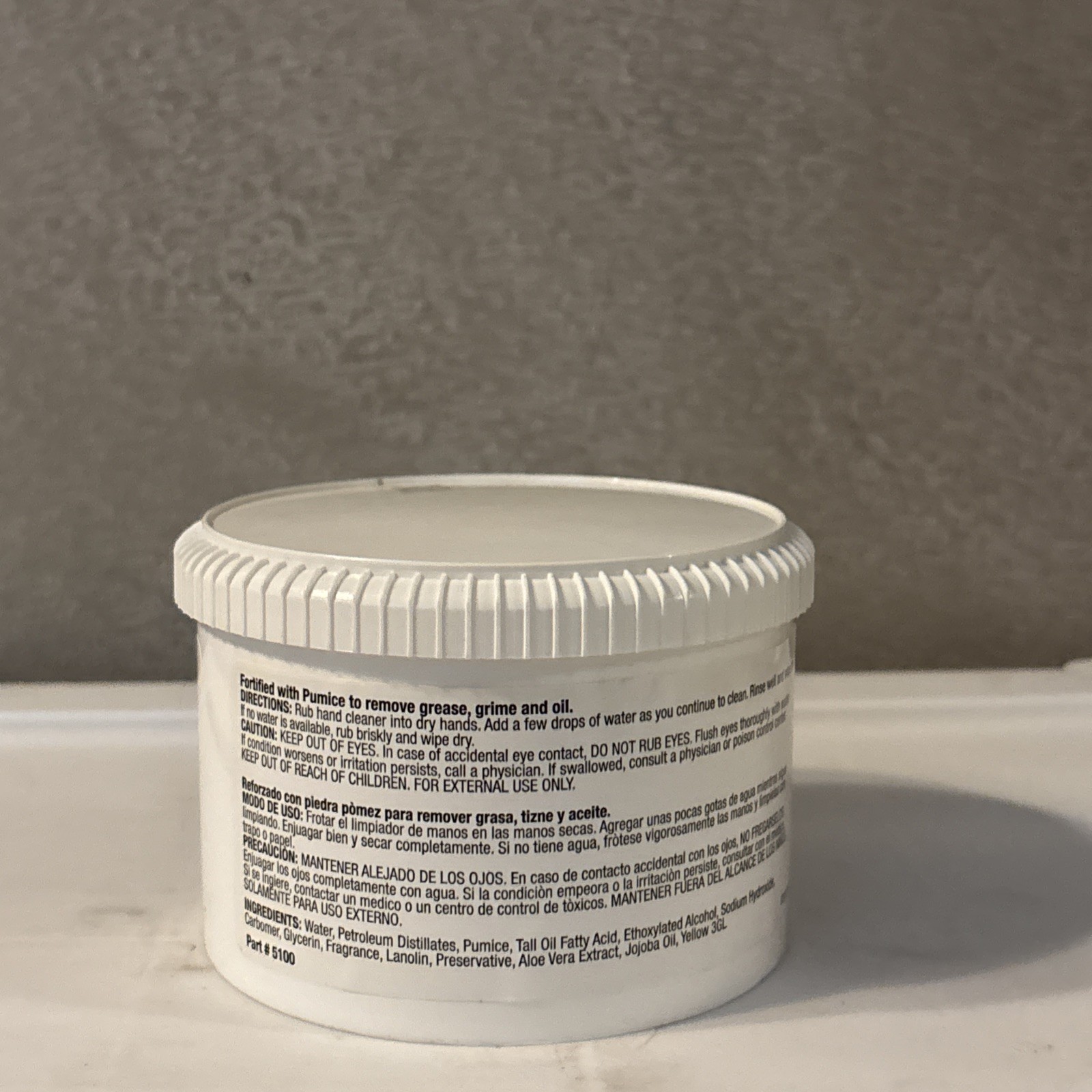 Mac’s Heavy Duty Waterless Hand Cleaner 5000, new Container 14oz.