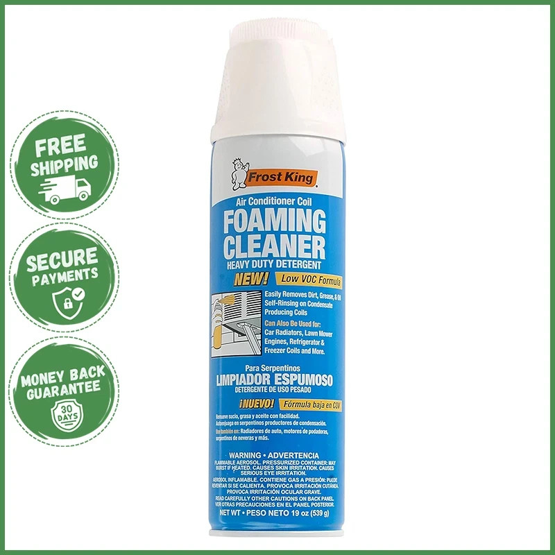 AIR CONDITIONER CLEANER FOAMING SPRAYER AC-Safe Coil Condenser Clean Air Filters
