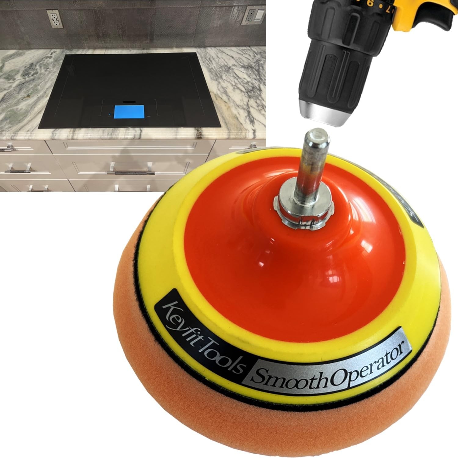SmoothOperator PROFESSIONAL Drill Powered Glass Ceramic Cooktop Cleaner Oven …