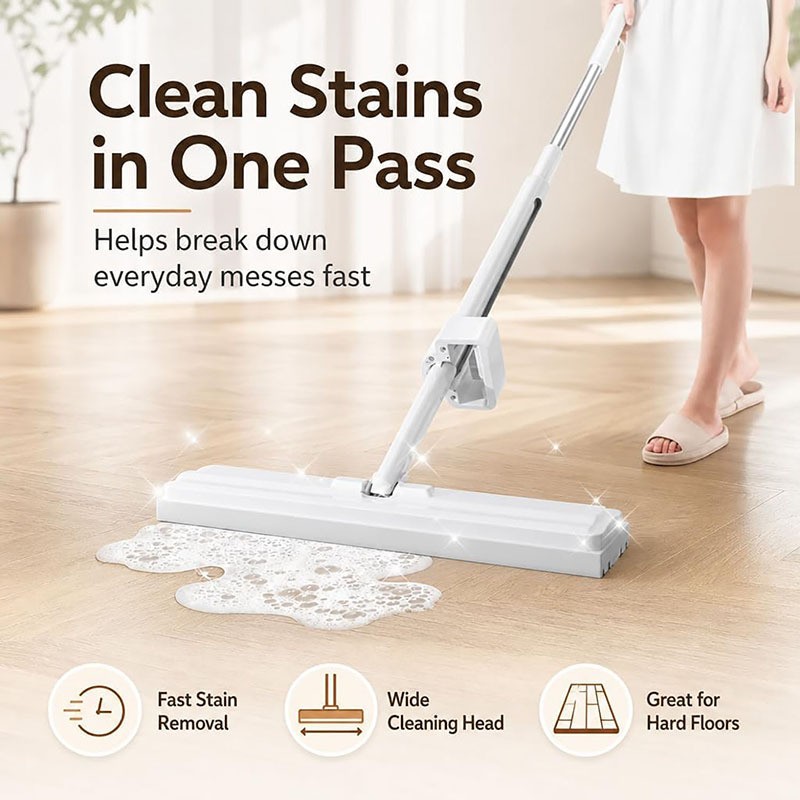 100 Pieces Multi-Effect Floor Clean Tablets, Water-Soluble Floor Cleaning Sheets