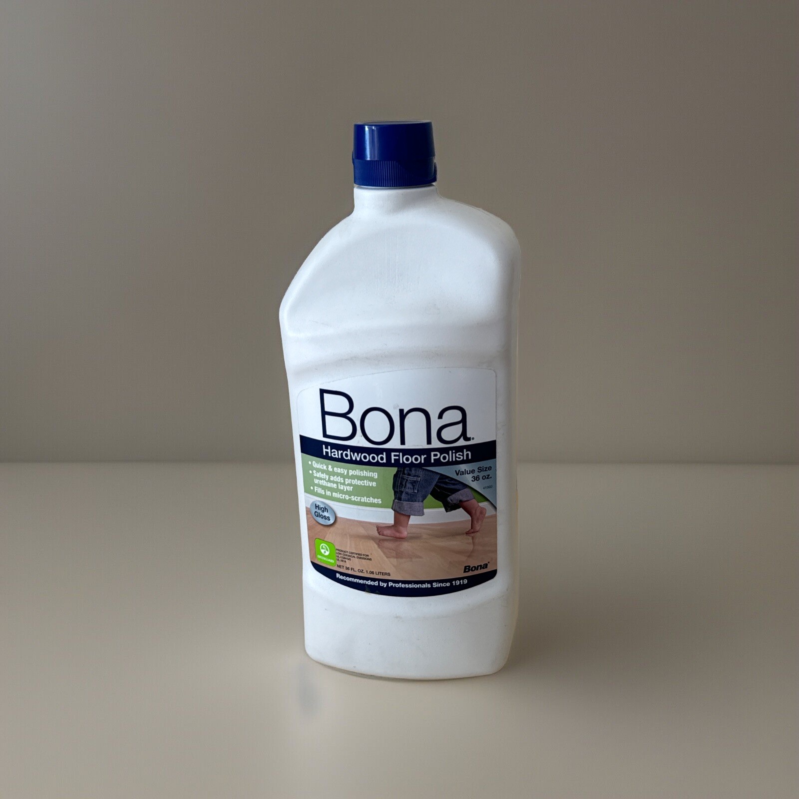 Bona Hardwood Floor Polish – High Gloss – 36 Fl Oz