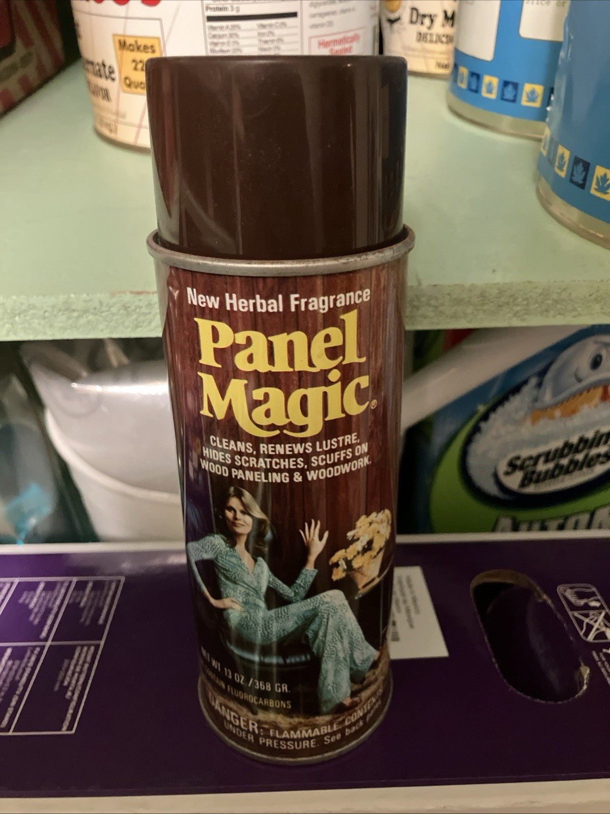 Magic American Herbal Panel Cleaner Aerosol for Wood Paneling 13 oz