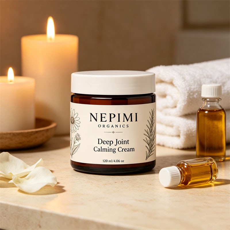 3X Nepimi Deep Joint Calming Cream, Moisturizing Massage Topical Body Cream ~US