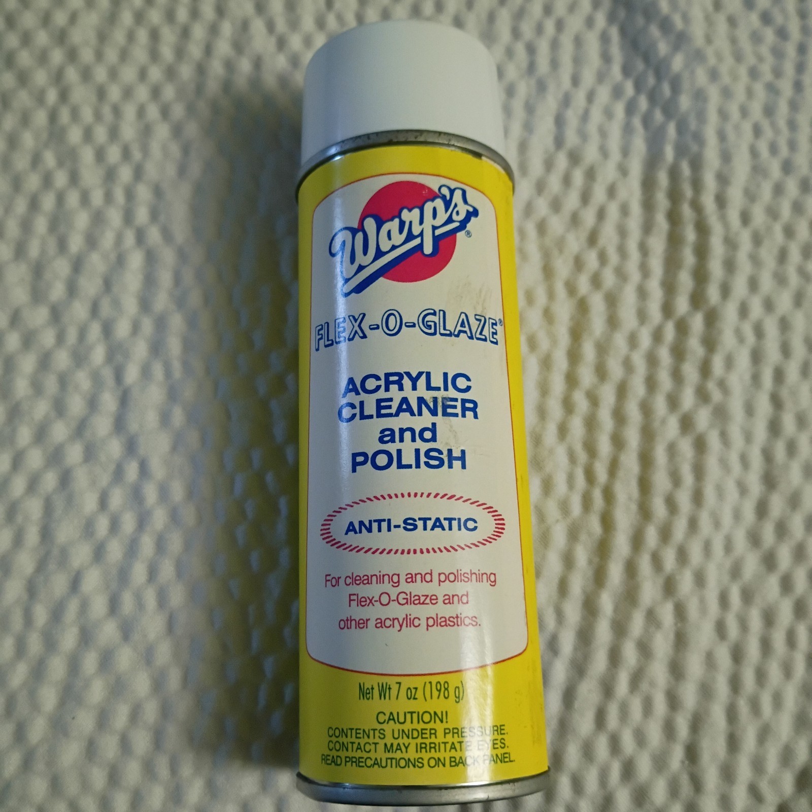 Warps warp’s flex-o-glaze acrylic cleaner and polish Anti-static (7 Ounces)