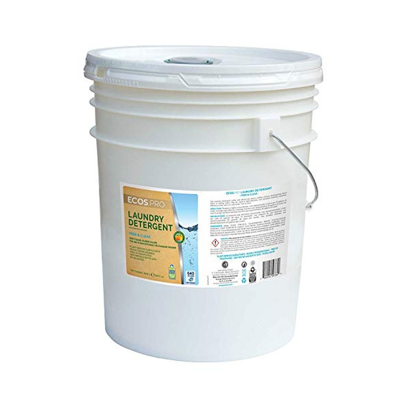 5 gal. Pail High Efficiency Liquid Laundry Detergent Unscented