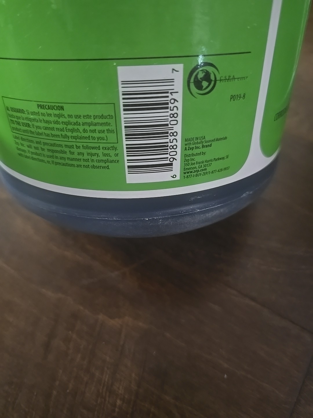 Zep Formula 50 Heavy-Duty Alkaline Cleaner – 1 Gallon (Case of 4) 85924