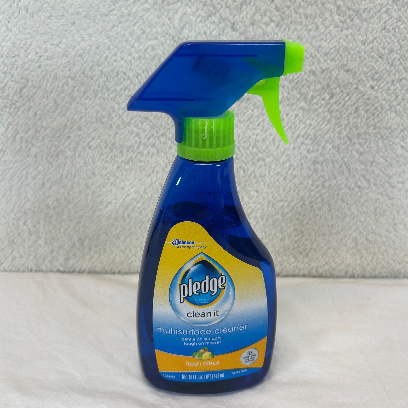 Pledge Clean It Multi-Surface Cleaner Spray Fresh Citrus 16oz Lot of 2 Bottles