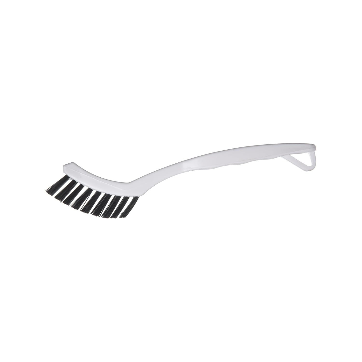 Flo-Pac Grout Brush with Nylon Bristles, Scrubber with Handle for Bathroom an…