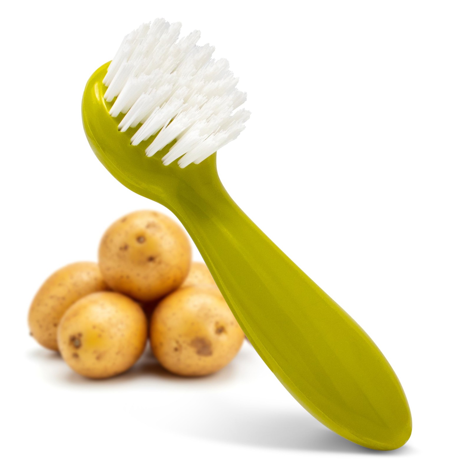 Potato Scrub Brush, Ergonomic Easy Grip Handle, Ideal for Cleaning Vegetables…