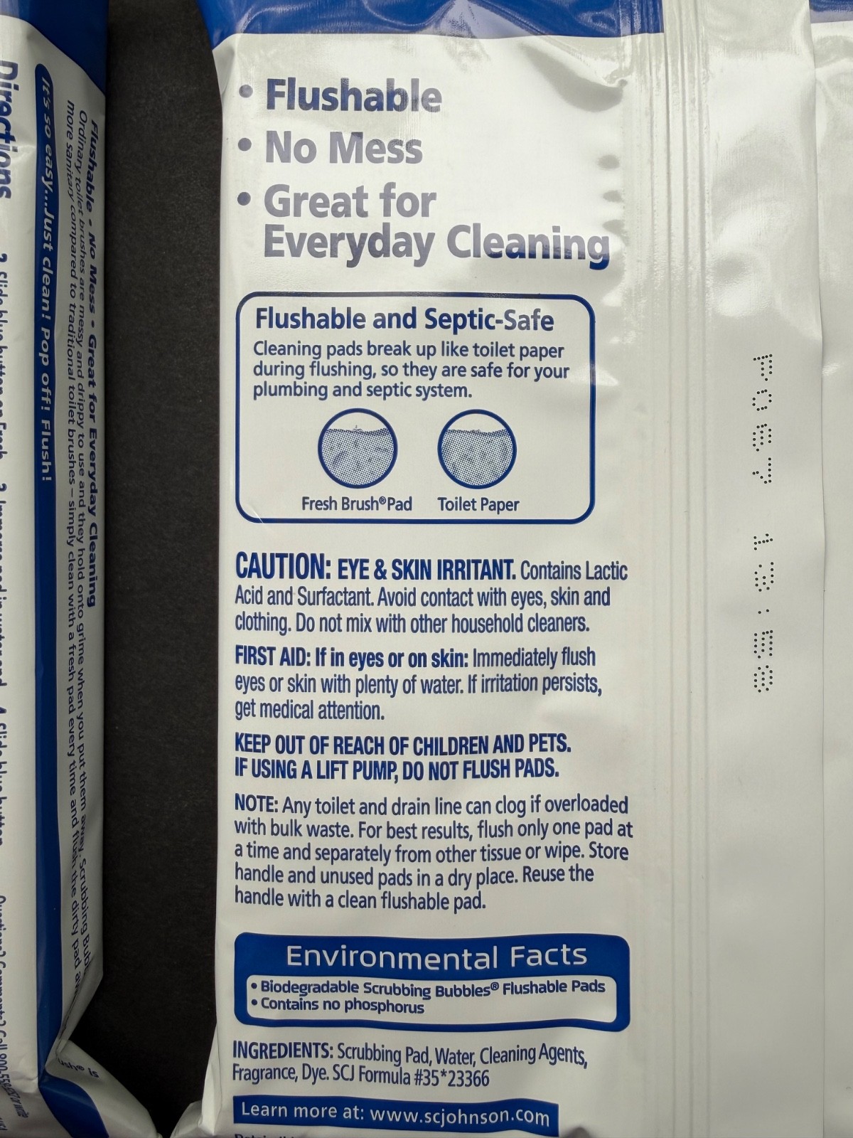 Scrubbing Bubbles Fresh Brush Refills Flushable Citrus Action 24 total Refills