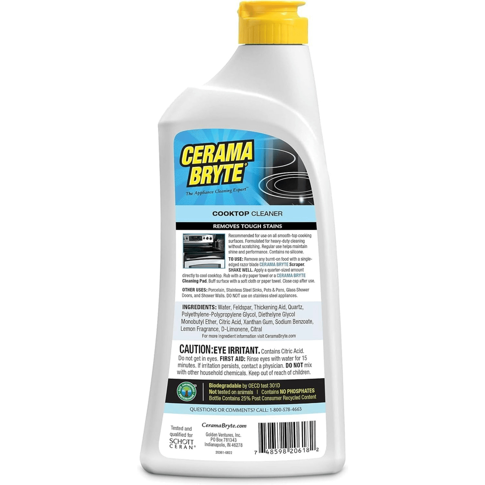 Cerama Bryte Cooktop Cleaner (2-Pack, 18 oz Bottles)