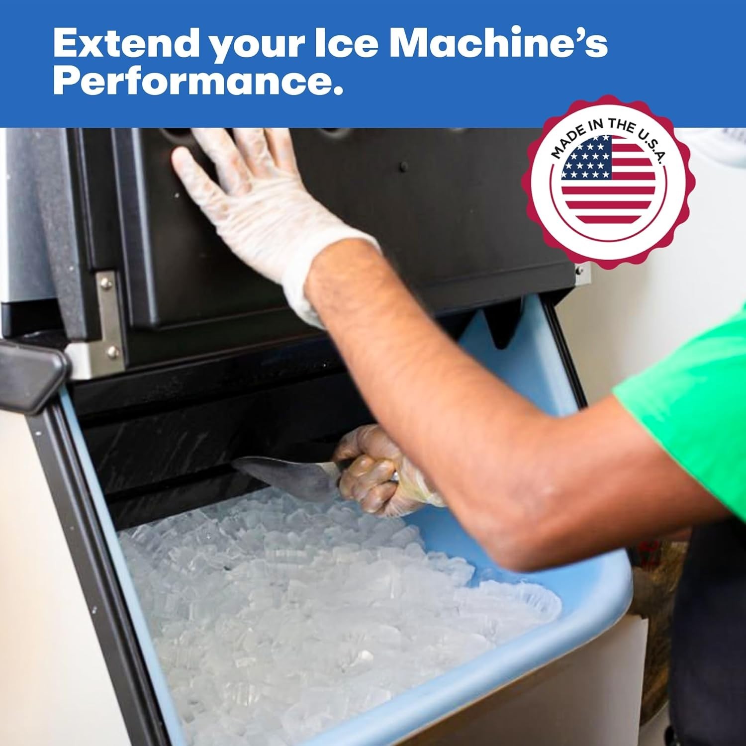 Sylvan Ice Machine Cleaner and Descaler | 32 Oz (8 Uses) | Free Cloth