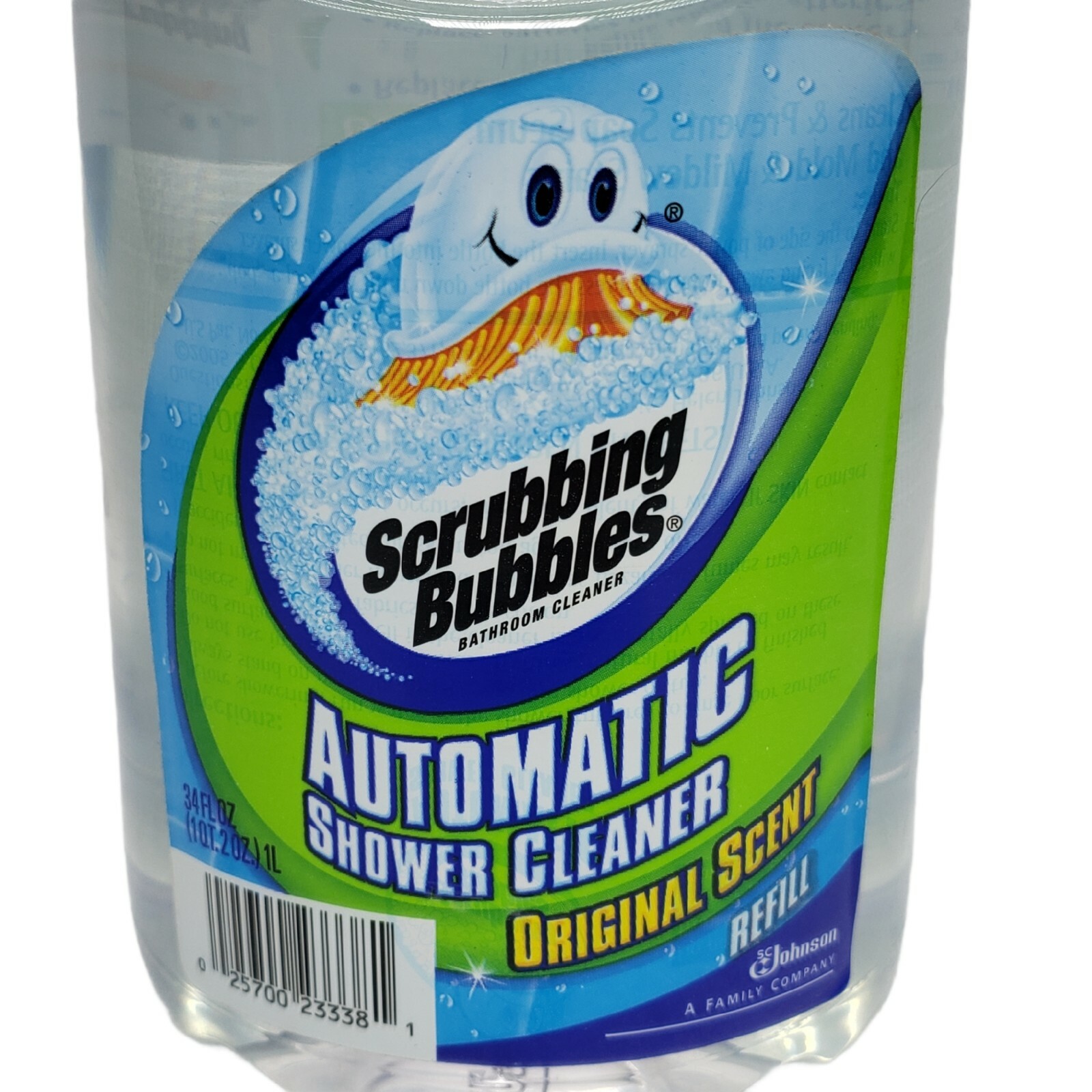 Scrubbing Bubbles Automatic Shower Cleaner Refill 34 FL OZ Original Scent