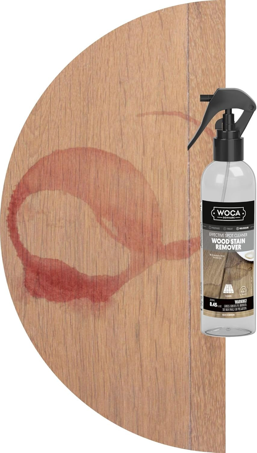 Denmark Wood Stain Remover – Water-Based Cleaner for Indoor Wood Furniture, Cabi