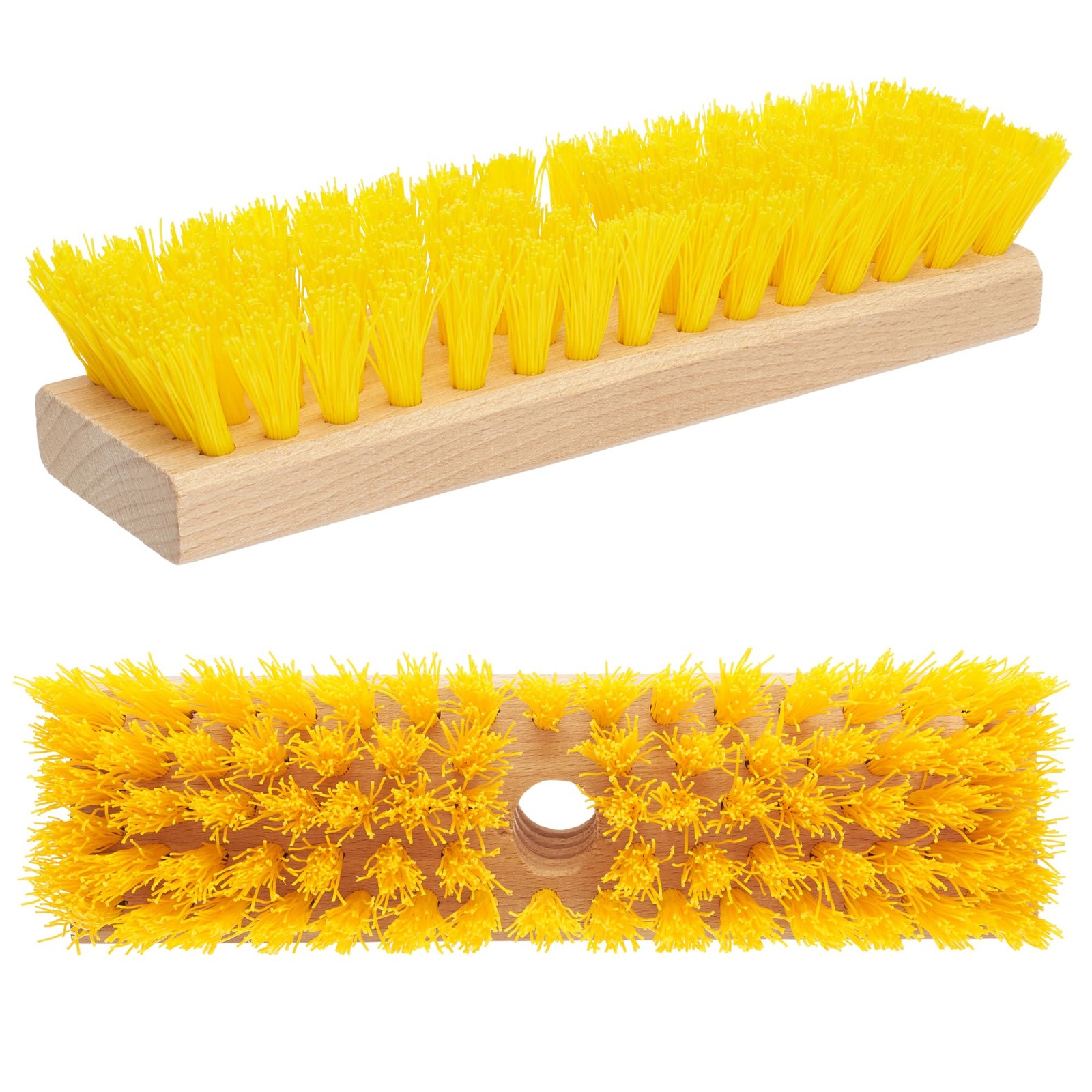 Deck Scrub Brush Head 7.87 Heavy Duty Concrete & Wooden Deck Scrub Brush With
