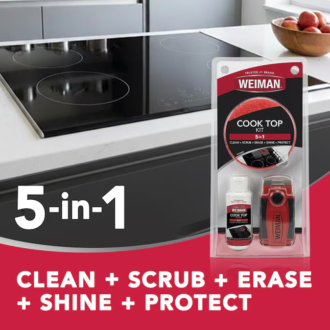 Weiman Products 5-in-1 Clean + Shine + Protect 2 Fluid ounce(s) Cooktop Cleaner