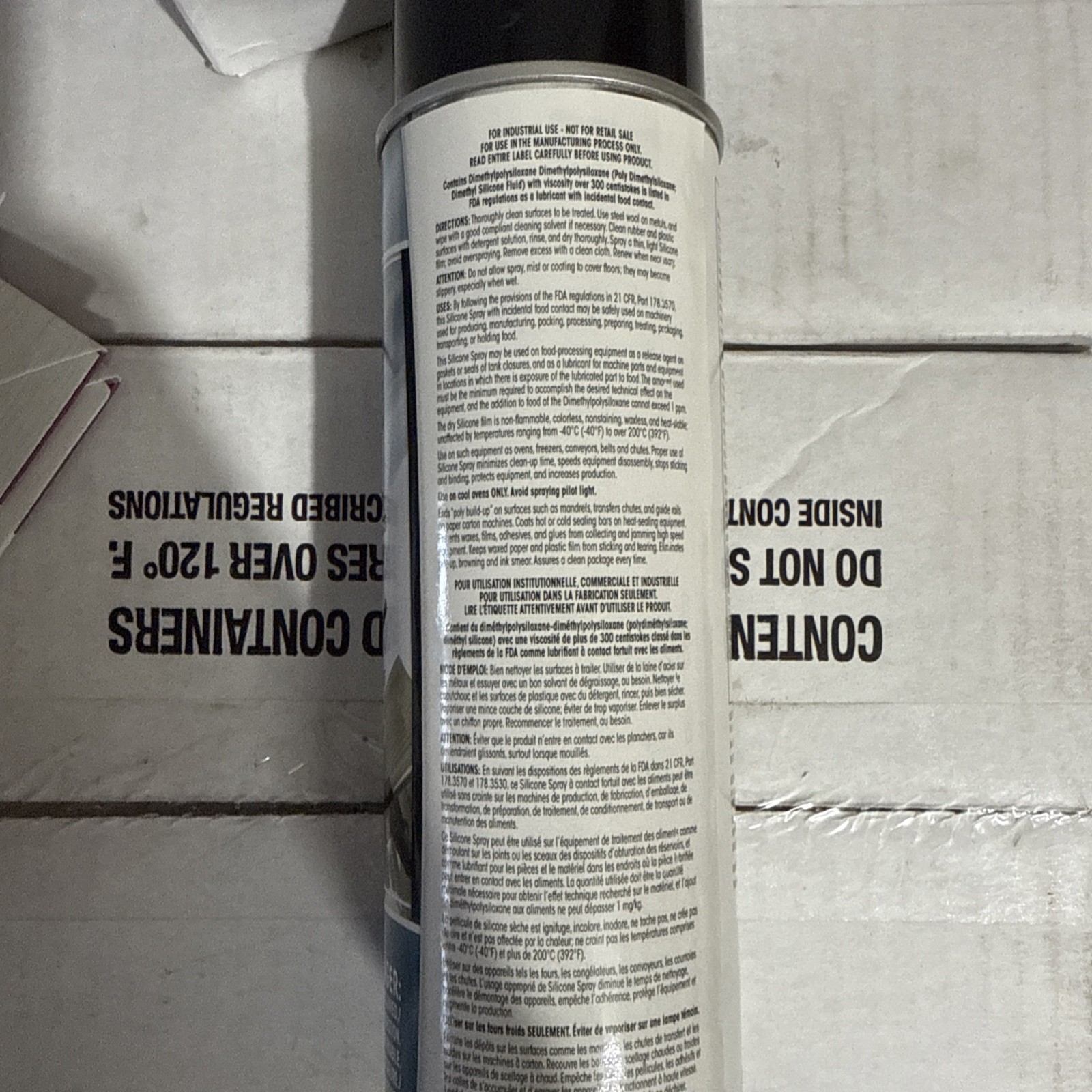 Claire Heat Stable Silicone Release Agent, 11 oz Aerosol, 1 Can