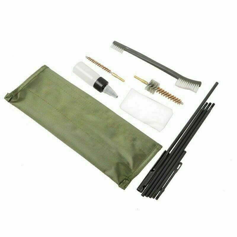 Rifle Gun Cleaning Kit Set for 5.56mm .223 .22 Caliber Nylon Brush Cleaner
