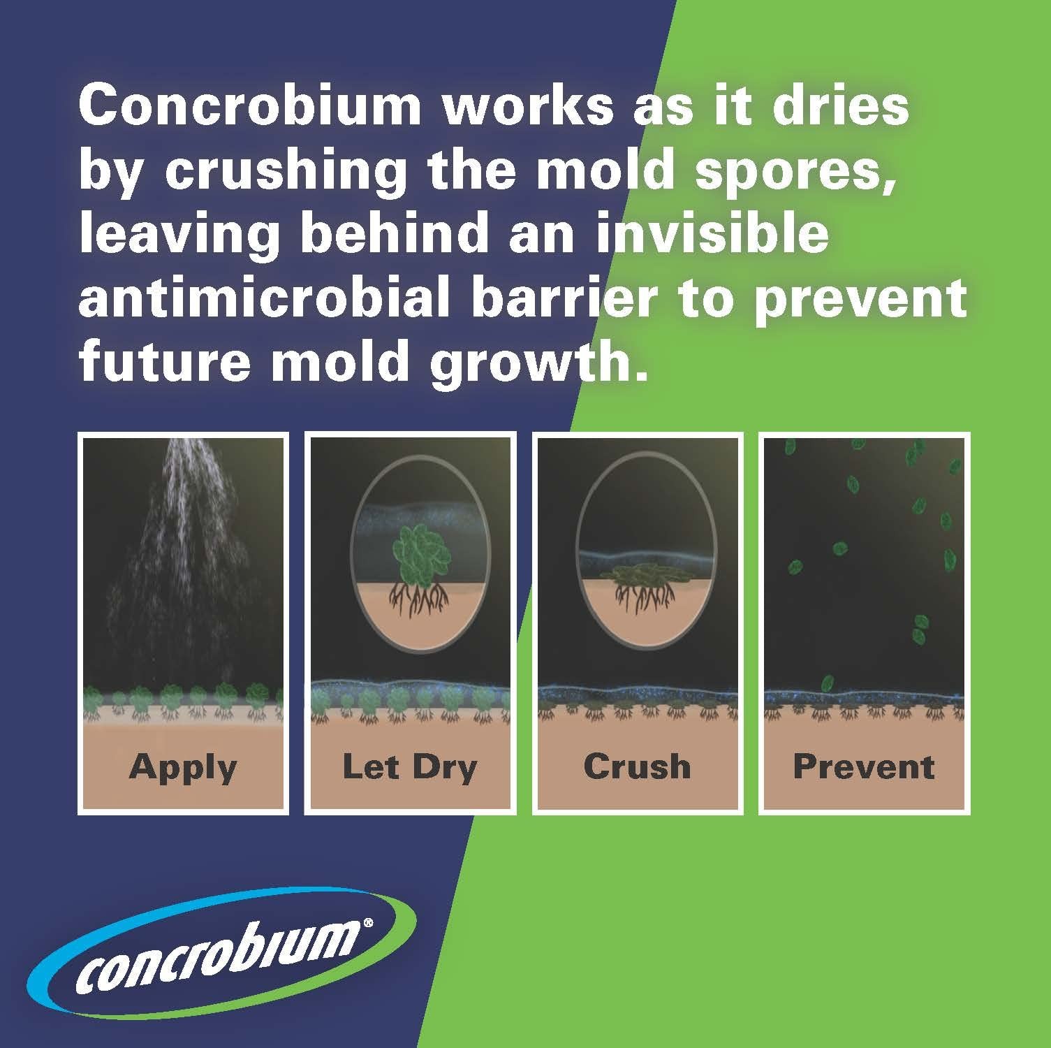 Concrobium Mold Control Household Cleaners, 1 Gallon