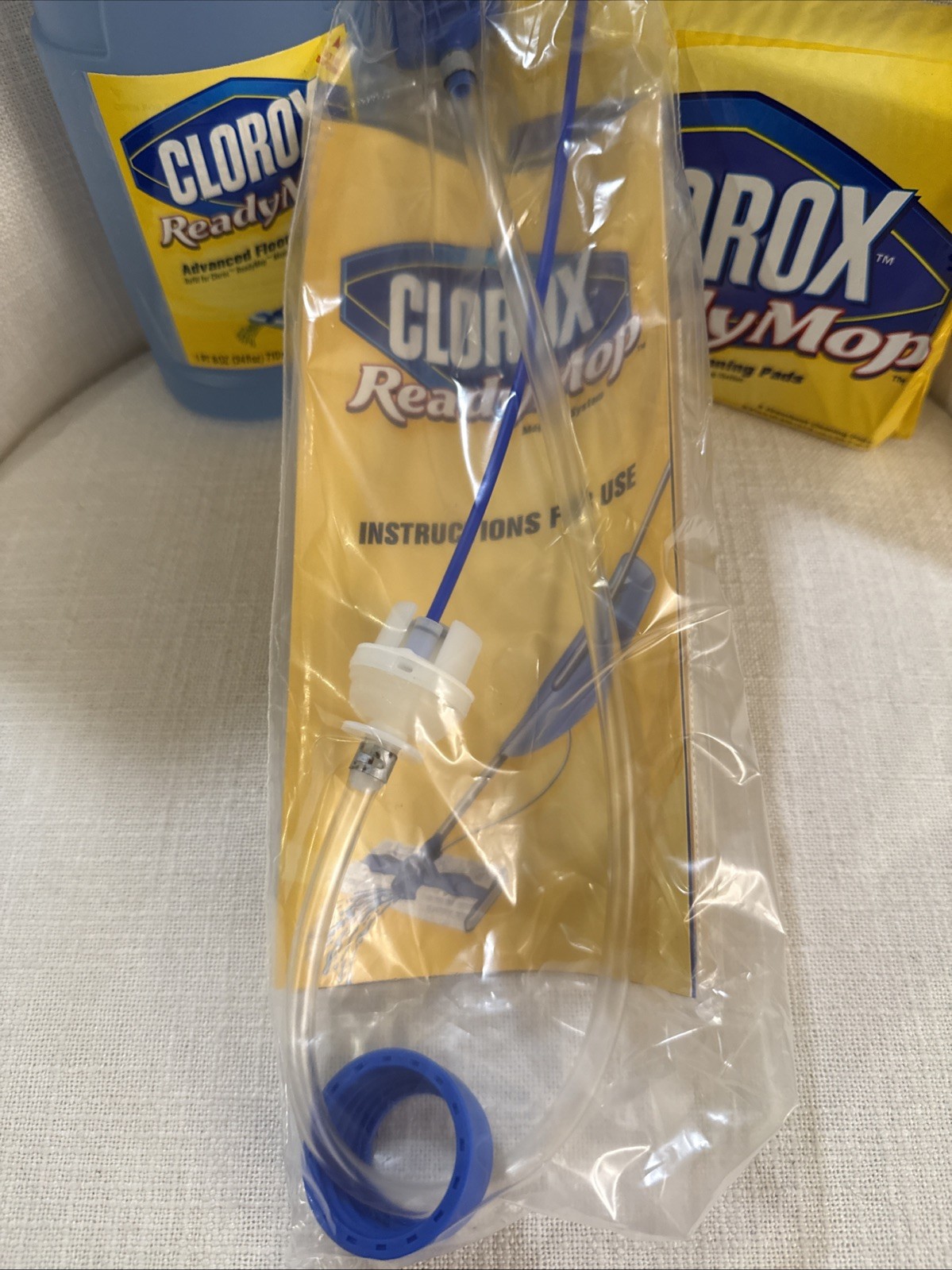 Clorox Ready Mop Floor Clean REPLACEMENT Bottle Cleaning Pads & Pump Mechanism