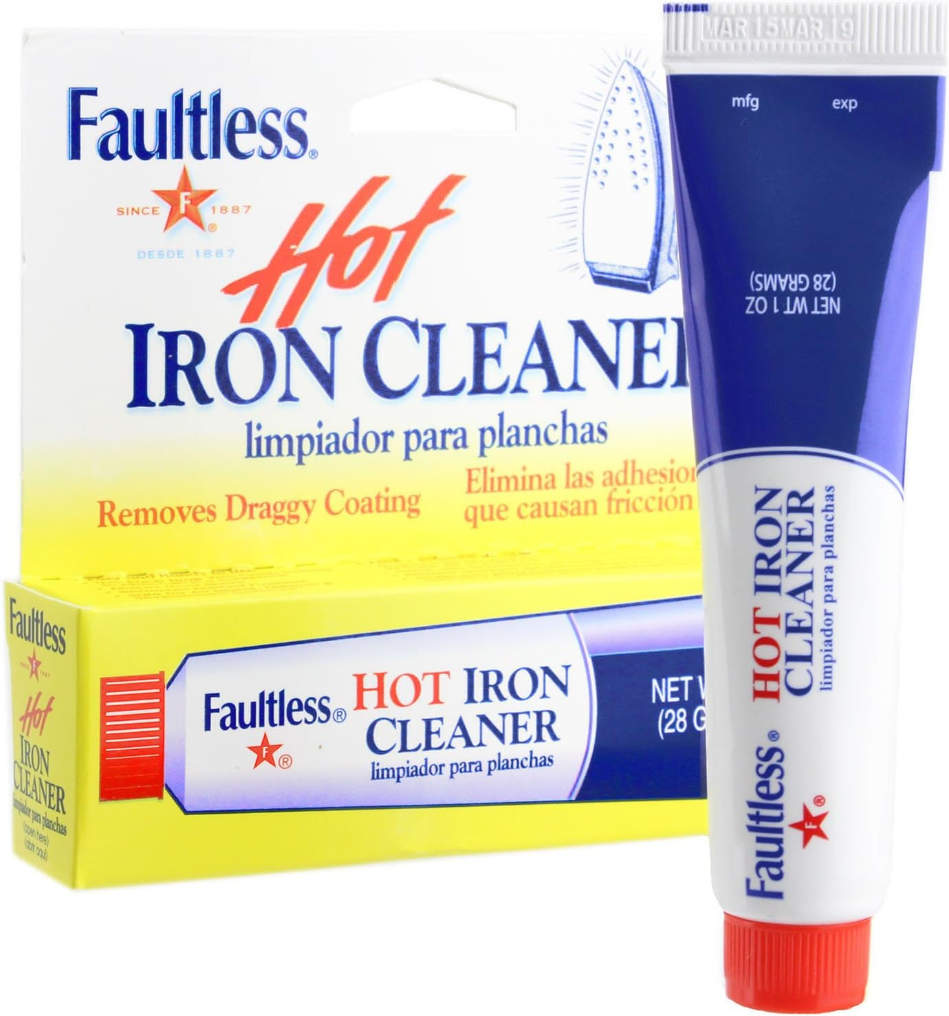 Faultless Starch 40110 Faultless Hot Iron Cleaner1oz (28 Grams)