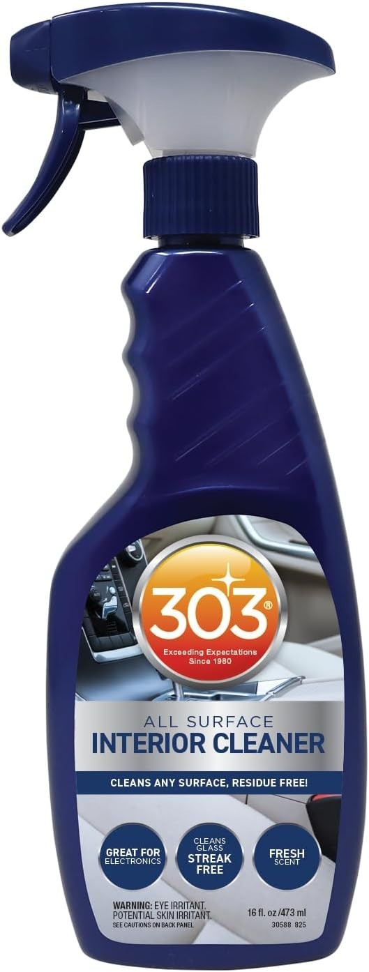 Interior Cleaner – Easily Cleans Any Surface, Residue Free – Great for Use on…
