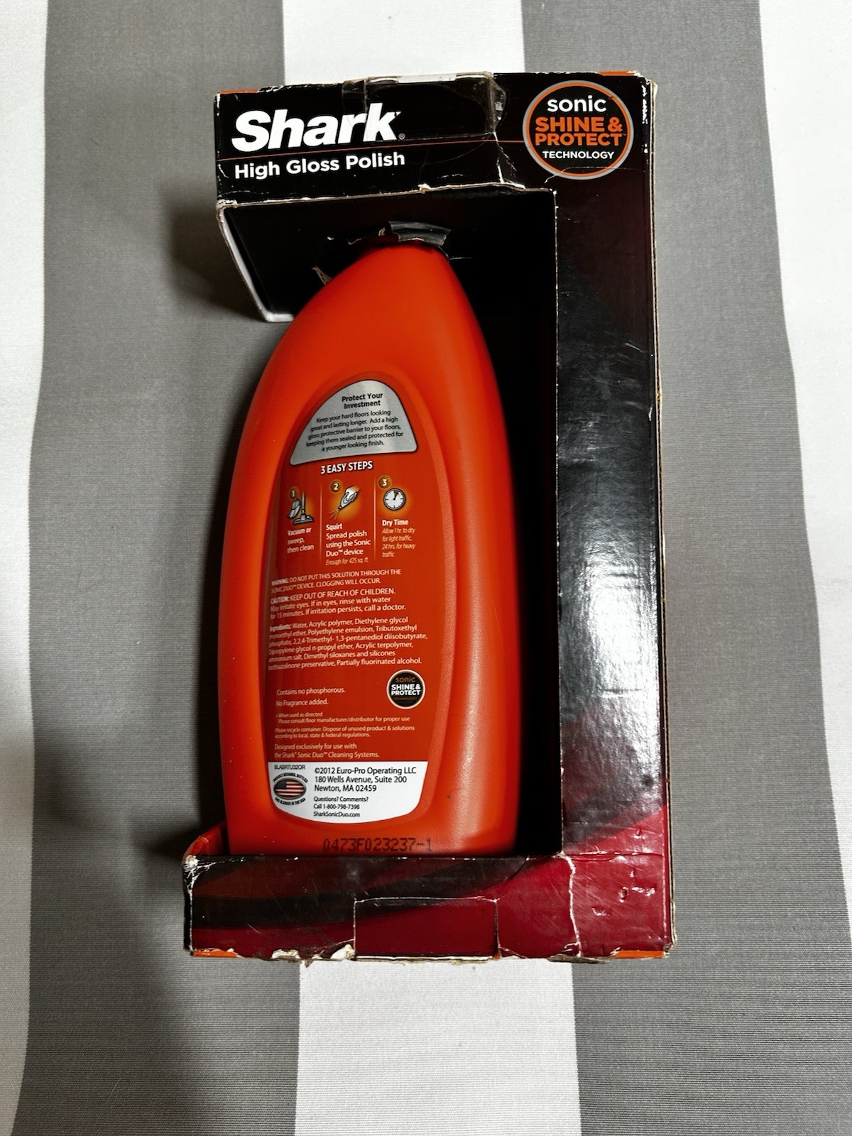 SHARK Wood & Hard Floor Cleaner Wood Floor Polish 28 oz. Discontinued NEW SEALED