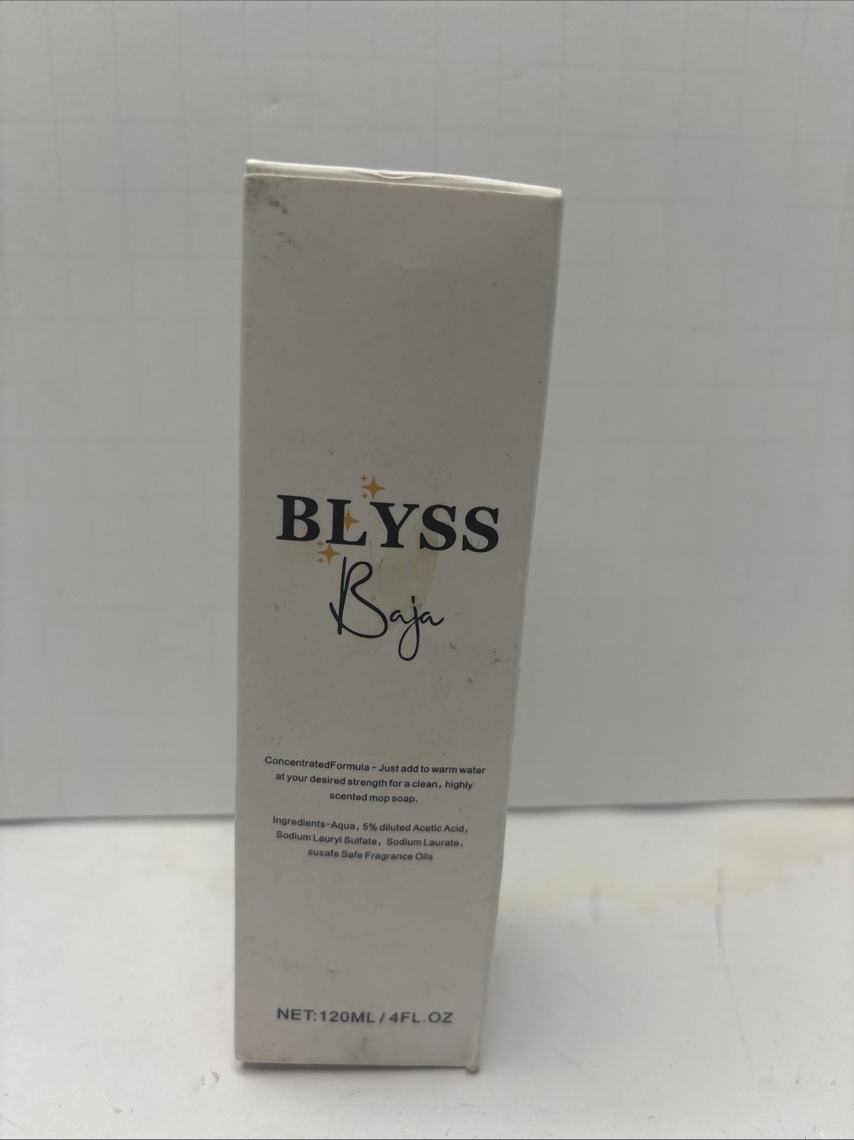 BLYSS Baja Concentrated Formula Floor Mop Soap Concentrate 4.0oz