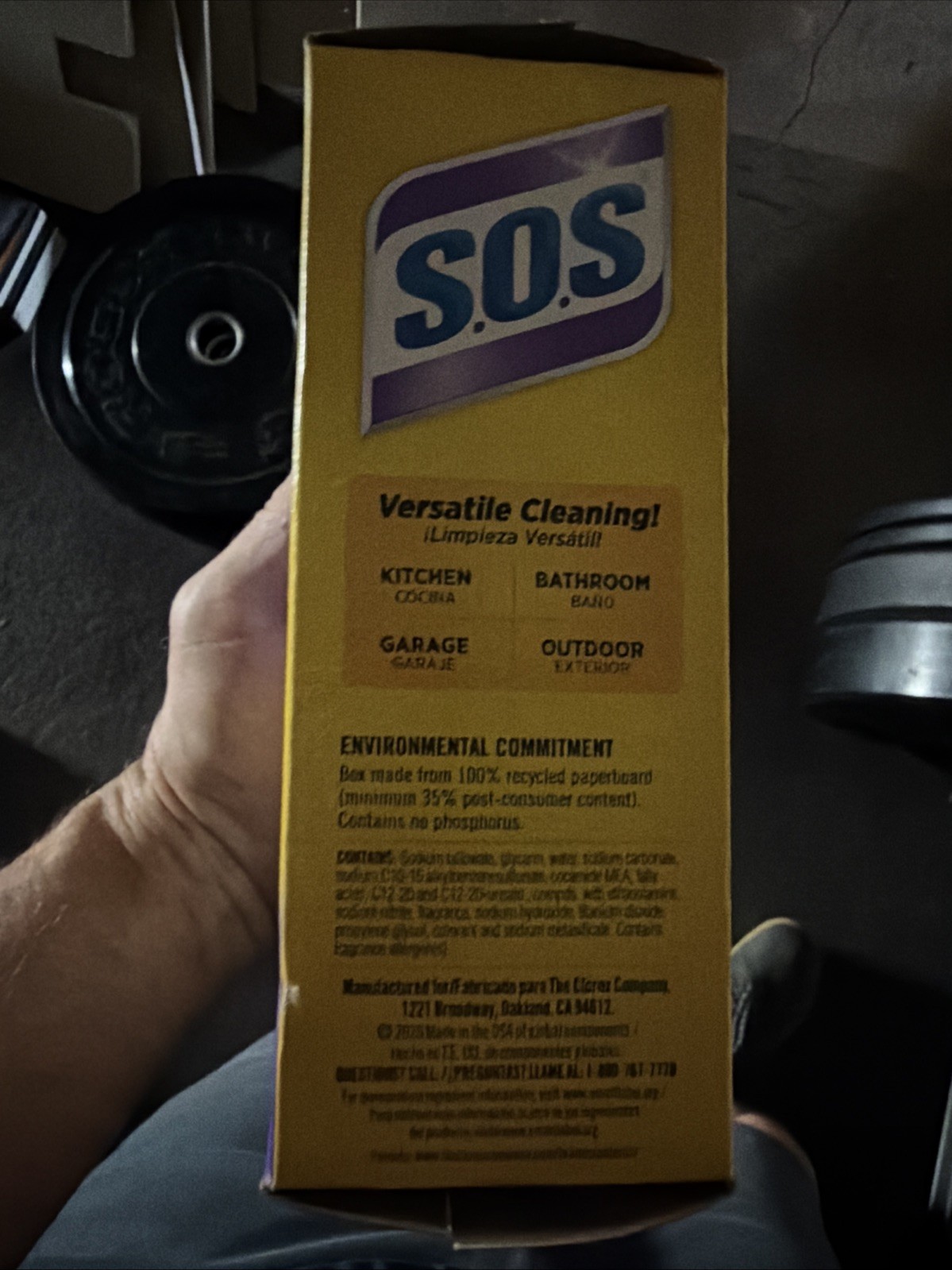 S.O.S Steel Wool Soap Pads Lavender – 10 ct