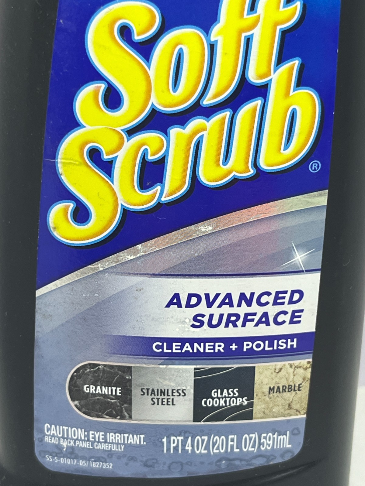 NEW SOFT SCRUB Gel Advanced Surface Cleaner + Polish ~ 20 fl oz Discontinued