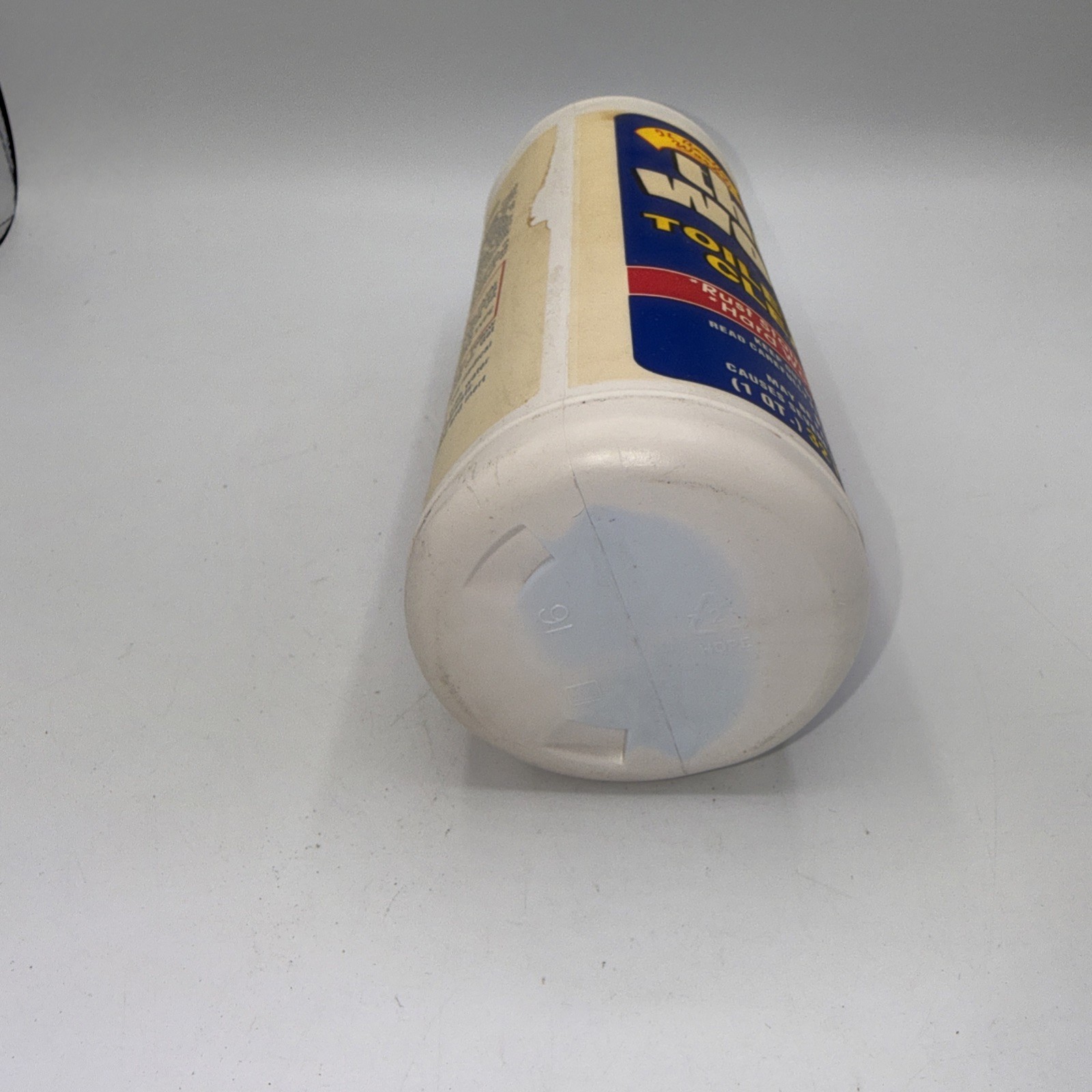 Old Formula! THE WORKS Toilet Bowl Cleaner Almost Full 90’s 32 Oz READ