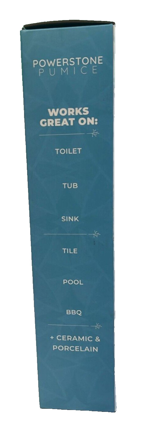 Powerstone Pumice Stone Toilet Bowl Cleaner with Handle (1-pack) – A Solution