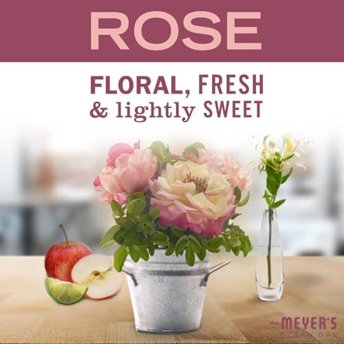 Mrs Meyers Clean Day Rose Multi Surface Cleaner Pack of 3 16 Fl Oz