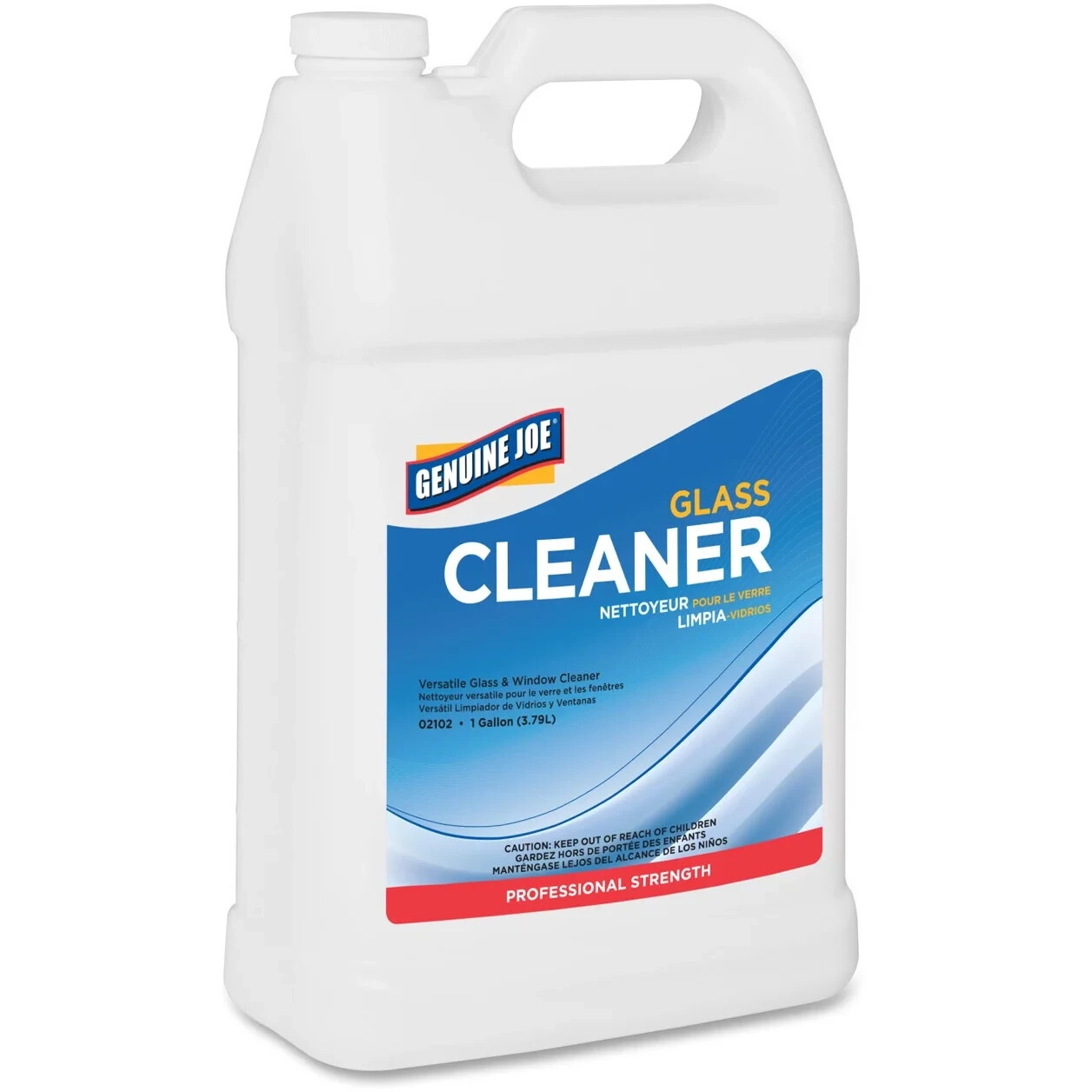 Genuine Joe, GJO02102, Glass Cleaner Refill, 1 Each, White 1 GALLON